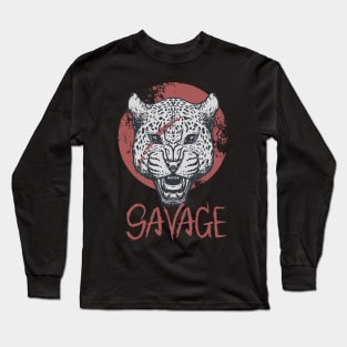 Savage animal - Leopard Long Sleeve T-Shirt